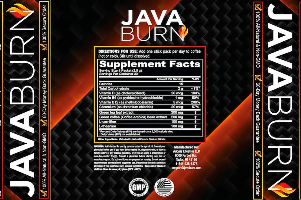 Java Burn supplement